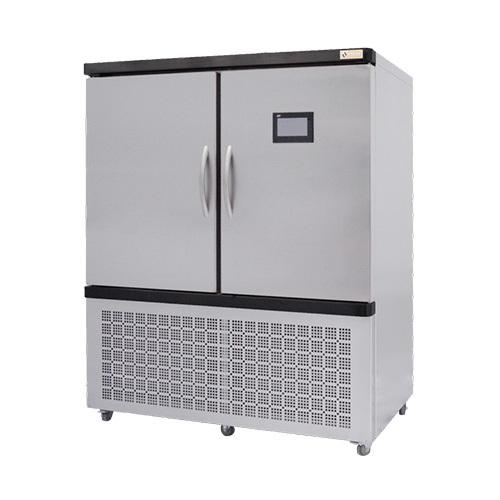 Máquina congeladora instantánea a -40°C de acero inoxidable con enfriamiento por aire