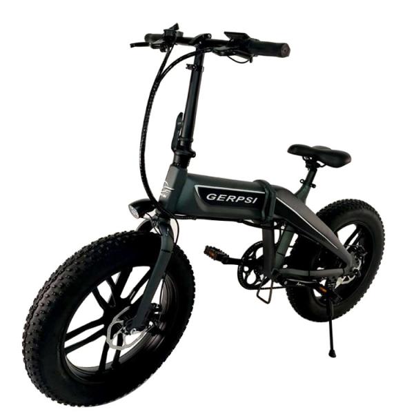 Lightweight 20 Inch 500w Fat Tyre Folding Electric Bike