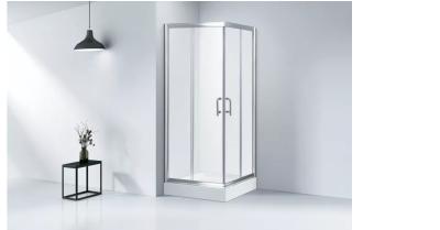 Italian Bathroom Glass Shower Cabin 80X80 90X90 100X100 Square 2 Sliding Door