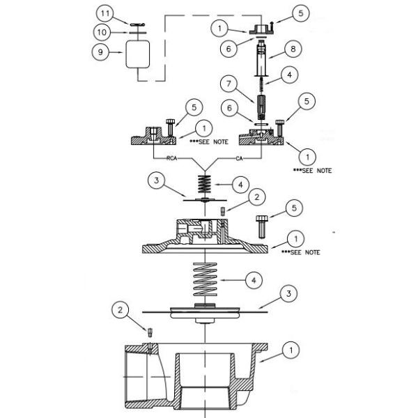 Right Angle Aluminium Pneumatic Pulse Valve CA50T QR DIN43650A SS304 Ferrule