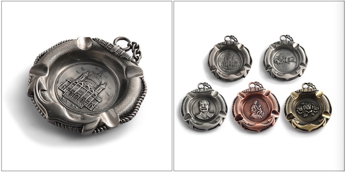 Ashtray сигары заливки формы дома SGS алюминиевый/винтажный Ashtray металла