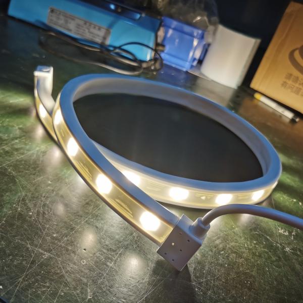 Черный PVC веревка светодиодные ландшафтные фонари Стенная промывка светодиодная лента гибкая