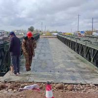 Long Life Durable Prefabricated Bailey Bridge Standard Galvanized Coating