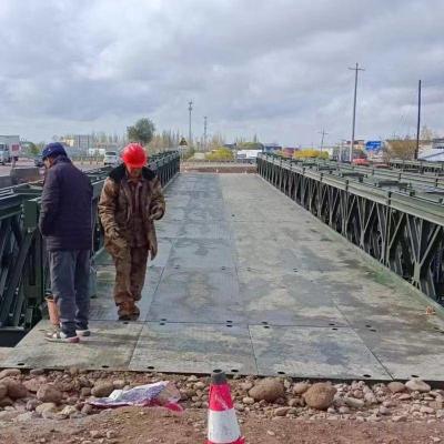 Long Life Durable Prefabricated Bailey Bridge Standard Galvanized Coating