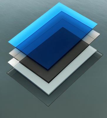 Lightweight Polycarbonate Plastic Solid Sheet With Anti UV Coating For Roofs Awnings And Greenhouses
