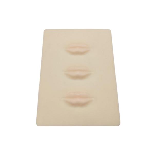 Piel en blanco de Prastic del labio del tatuaje de los accesorios permanentes del maquillaje de la piel de la práctica de Microblading del silicón del precio de fábrica de China 3D