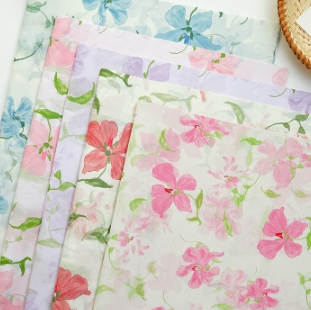 Cherry Snow Pear Paper Ins Wind DIY Flower Wrapping Paper Specialty Paper for Shipping Time 30-45 Days