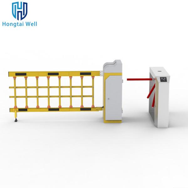 Pedestrian Swiping Tripod Turnstile Gate Access Control DC Motor