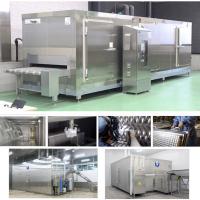 Machine de congélation fluidisée de fruits de mer et de produits alimentaires de 300 kg/h