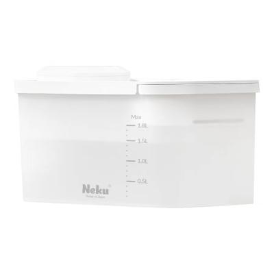 White Smart Pet Water Dispenser 1.8L Capacity With Ultraviolet Sterilization
