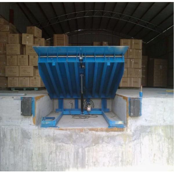 Настраиваемый коммерческий электрический / гидравлический выровнитель дока погрузки с ремнями безопасности