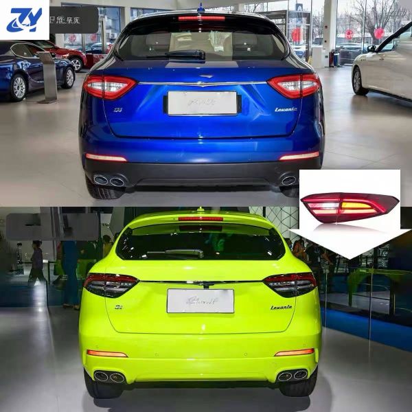 For Maserati Levante High-quality LED Taillight 2016 2019 Upgrade 2022 Trofeo GTS Plug and Play No Programming Required