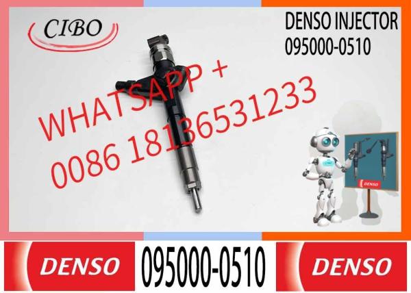 DENSO DCRI100510 inyector de combustible 095000-0510 095000-0511 16600-8H800 para el Nissan X-Trail YD22ETI T30 2.2 di Ing
