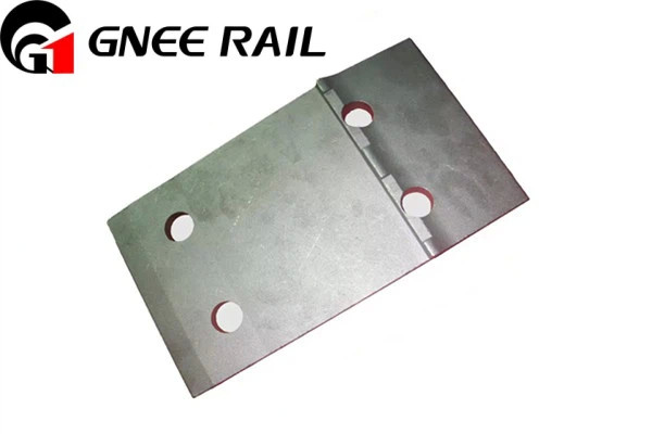 Las placas de corbata de hombro único reducen la fricción y protegen los lazos del ferrocarril