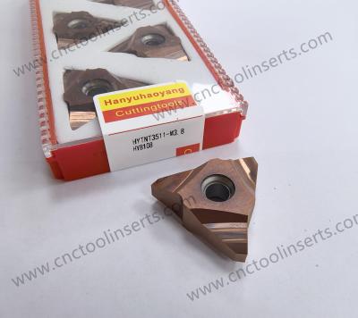 High Hardness Cemented Carbide Material Whirling Milling Blade HYTNT-M3.8 With Non-Standard Design And End Coating