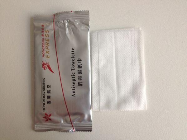 single wet towel
