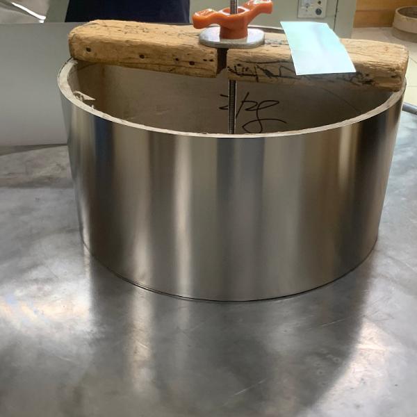 fita de aço inoxidável de 1.5mm Astm 316 laminada para o produto químico industrial