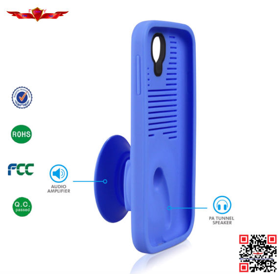 Neweset Fashion Design TPU Silicone Cover Cases For Samsung Galaxy S4 Speaker Case