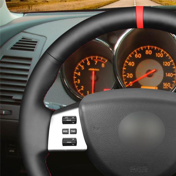Red Non Slip Steering Wheel Cover for Nissan Altima Maxima Murano Z50 Quest 2001-2006