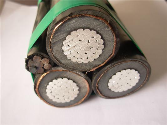 Unipolar MT Medium Voltage Power Cables Aerial Bundle Cable 12 / 20kV