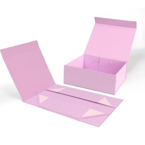 Magnetic Folding Packaging Box For Garments Shoes Wigs Cosmetics Jewellery