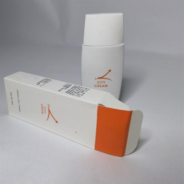 Напечатанная таможней КМИК высечка кладет коробку бумаги с покрытием в коробку деградабле складывая