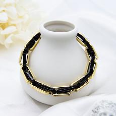 Encante a cavidade do bracelete da pulseira dos homens do tênis deixa joia frisada dos braceletes