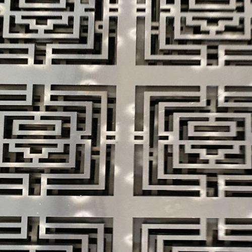 SUS301 Stainless Aluminum Perforated Sheet Under 1500mm
