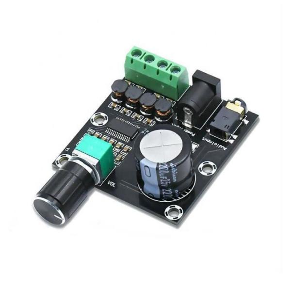 PAM8610 Digital Power Audio Amplifier Board with 15Wx2 Output and DC8-24V Dual Channel Stereo