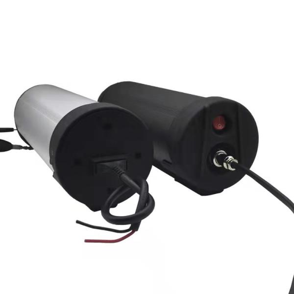 36v 10.4ah Bicycle Lithium Battery 10S4P With Black Aluminum Case