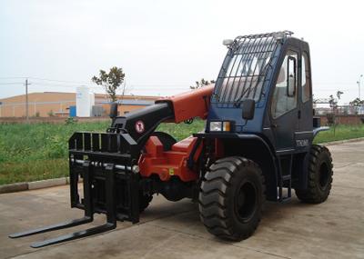 12500KG Operating Weight​ Telescoping Boom Forklift , 5 Ton 10M Extended Boom Forklift