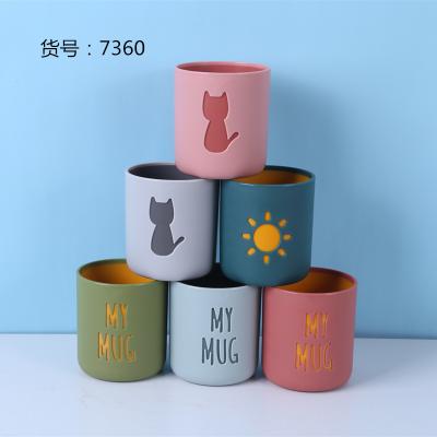 Bathroom Couples Ins Style Thickened Mouthwash Cup Toothbrush Cup