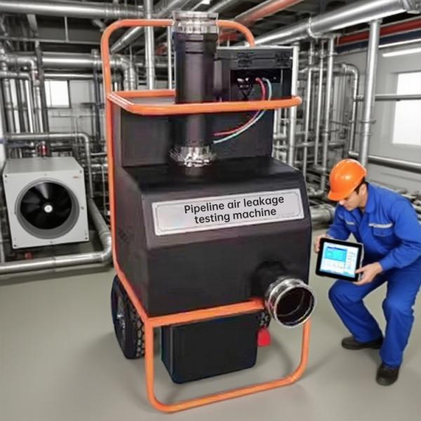 Testeur de fuite de conduits d'air Test de pression positive et négative du pipeline Détecteur de fuite d'air de pipeline
