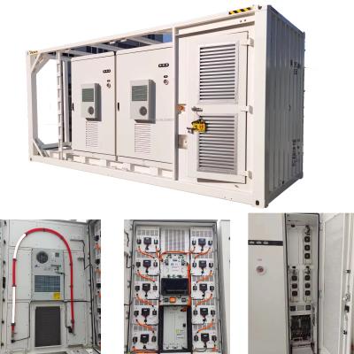 Système de batterie de stockage d'énergie solaire BESS de 10 MWh Récipient de batterie de grande capacité pour système de stockage d'énergie solaire
