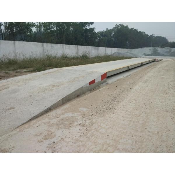 Electronic Digital Industrial Truck Scales Semi Truck Purple Horn 3*12m 50 Ton U Beam Structure