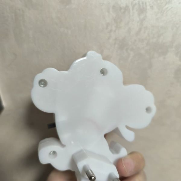 Plug In Night Light Lamp Power Source Plug in LED Bulb  Offering Soft Lighting for Bedrooms