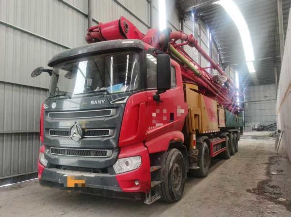 Used 2024 Sany 71m pump truck with Sany chasis for hot sale