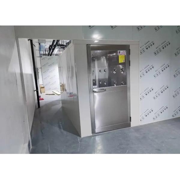 Sanitary Cleanroom Air Shower With Stainless Steel Construction Enhanced Contamination Control