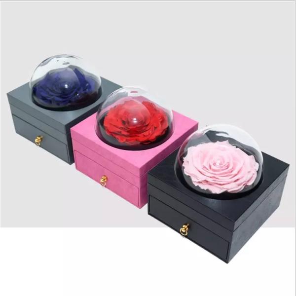 Wholesale immortal roses soft eternity roses preserved rose that last one year preserved roses