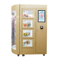 Serviço do auto de Rose Fresh Flower Vending Machine com o FCC de controle remoto do CE