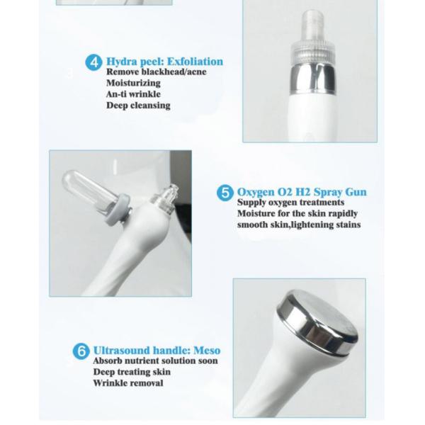 Skin Cleaning Beauty Parlour Products 6 In 1 500W Multifunctional Facial Machine