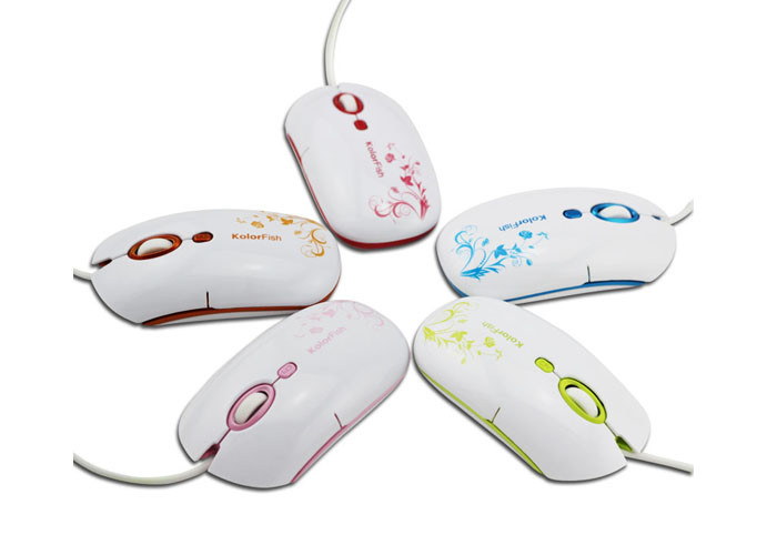 Newest Apple Design , 800 DPI / 1600 DPI Speed Change Wired 4 Keys Optical Computer Wired Mouse