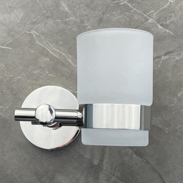 Стеклянный держатель Tumbler зубной щетки ODM OEM держателей Tumbler Bathroom
