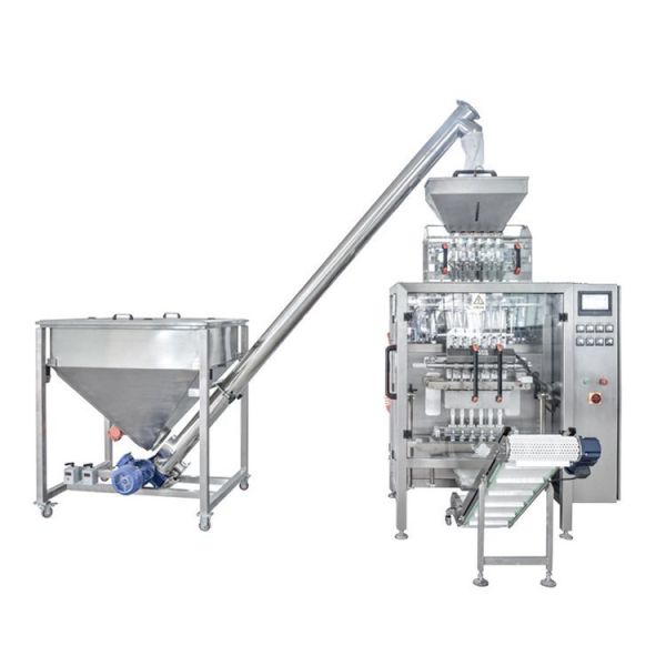 High-Accuracy 6-lane Granule Packaging Machine for Easy To Operate Multi Lane Packing of MSG Vitamin Granules Coffee and Candy