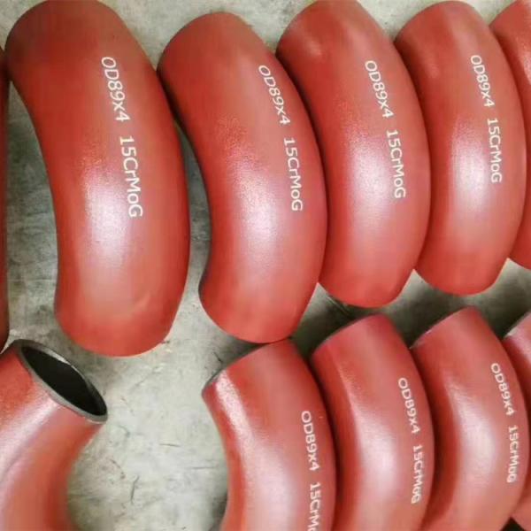 Сварка 90 градусов длинный радиус локтев Ts Dnv ISO-9001 Ped Спецификация