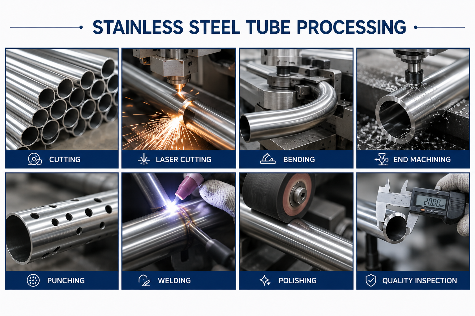 316L Stainless Steel Round Pipe With Smooth Surface Finish And Custom Dimensions