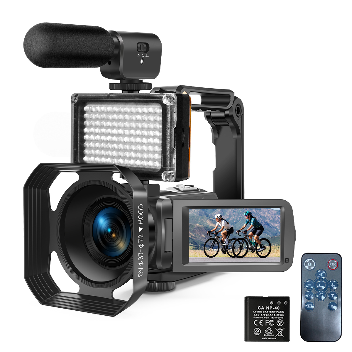 Newest Hot Sale Good Quality 8K 96MP Professional Video Camera with 18X Zoom Anti-Shake WiFi Ideal for Vloggers Photographers