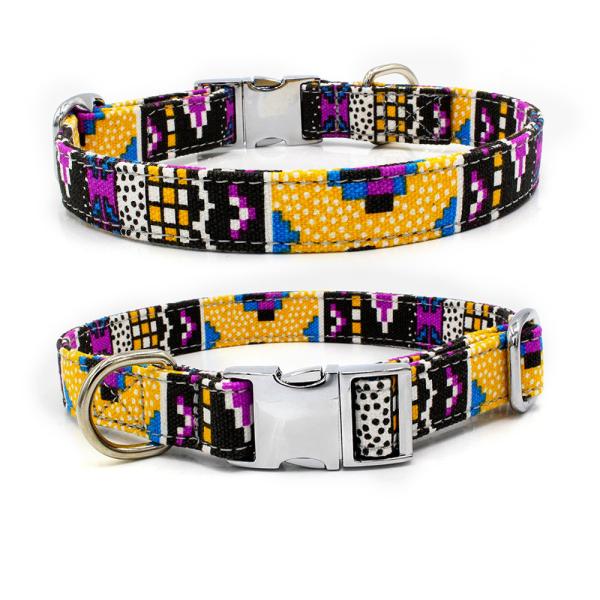 Collar para perros de mascotas con hebilla de metal en S/M/L Tamaño Tipo de artículo Correa para mascotas Bohemian