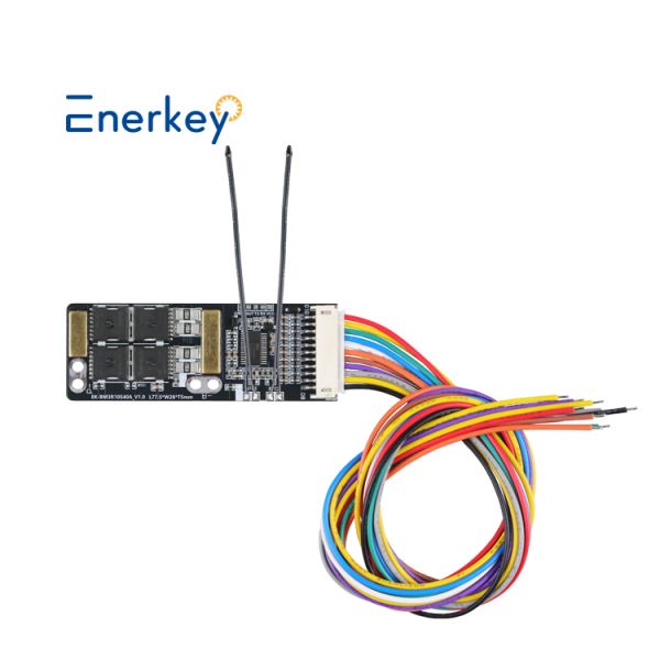 Enerkey Lifepo4 BMS 4S 12V 6S 18V 8S 24V Li-ion 10S 36V 40A Peak 80A BMS for Lithium Battery Pack Protection