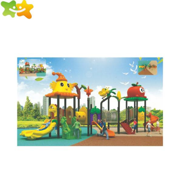 European Standard Plastic Playground Slide For Child 3-14 Years Old